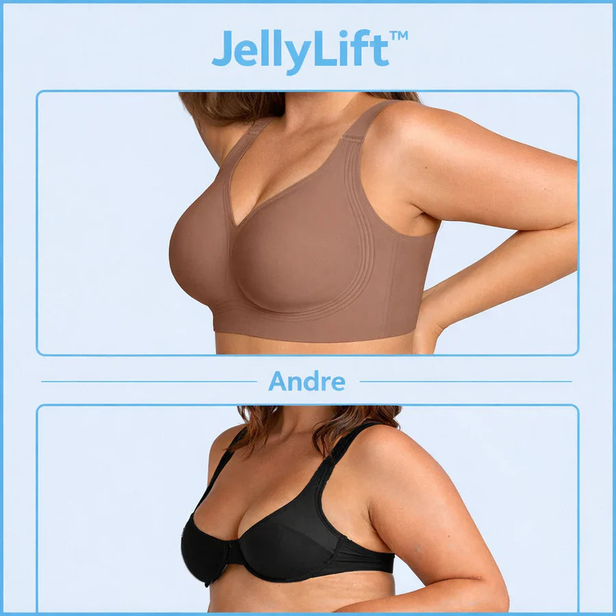 JellyLift™ - Trådløs Full-Coverage Udglattende BH